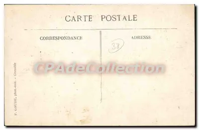 Grenoble — Prefektura i Alpy — P. GAUDE, fot. - G. Grenoble — Rewers