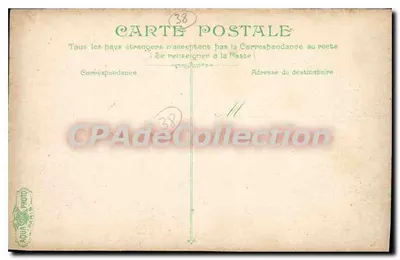 Grenoble — O boulevard Gambetta — editor AQUA PHOTO PARIS — Verso