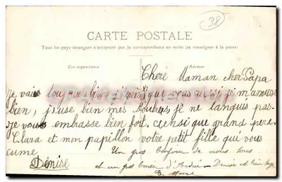 Grenoble — Pont suspendu e Igreja de Santa Maria — H.C. — Verso