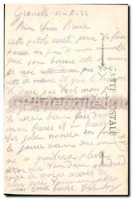 Grenoble - Vedetta Gauloise - Quai de la République i Ste-Marie d'En Haut — Rewers