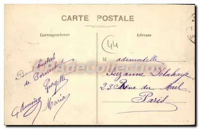La Bahía de Chemoulin — Pornichet (Alrededores) — Colección T. R. - 38 — Reverso