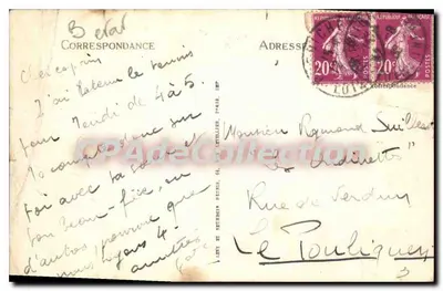 Pornichet — O Porto — I.L. — n°57 — Verso