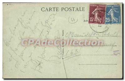 Pornichet (Loire-Inf.) — Tenty, plaża i bale — Rewers