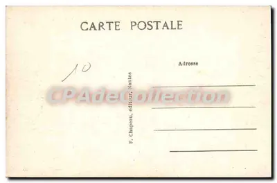 Pornichet (Loire-Inf.) — Ogólny widok plaży, wykonany przed kasynem — F. Chapeau, Nantes, nr 117 — Rewers