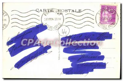 Pornichet-les-Pins (Loire-Inf.) — Plaża — Wydawnictwo La Civette — Rewers