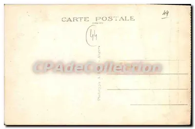 Pornichet-les-Pins (Loire-Inf.) — Vista general de la Playa — A. B. n°51 — Reverso