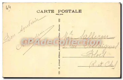 Pornichet — Boulevard des Océanides verso La Baule — editore G. Artisud, n°81 — Verso