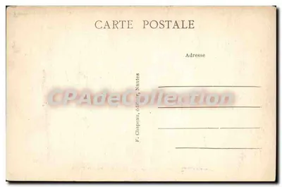 Pornichet (Loire-Inf.) — Katedra Najświętszej Panny Maryi z Płaskowyżem — F. Chapeau, Nantes, nr 32 — Rewers