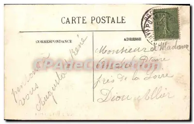 Pornichet-les-Pins — La Spiaggia — editore sconosciuto, n°1 — Verso