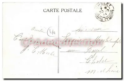 Pornichet (Loire-Inf.) — De Rochen van Congrigoux — Collectie F. G. Chepeau, Nantes, 2e millennium — Achterkant