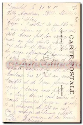 Pornichet (L.-Inf.) — Ogólny widok plaży — Nototypia Vasselier, Nantes — Rewers