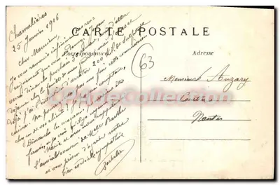 Panorama de LA BOURBOULE P.-de-D. — L'Hirondelle, Paris — n° 242 — Verso