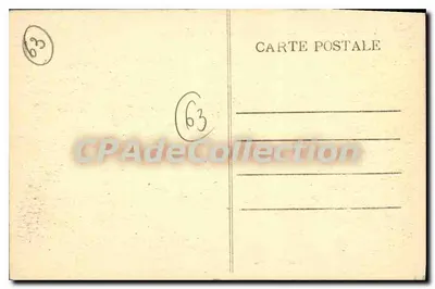 La Bourboule — Widok ogólny — L'Auvergne — 939 — Rewers