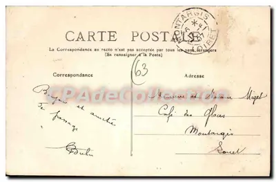 La Bourboule — Źródło Clémence — Puy-de-Dôme — 649 — L'Auvergne — Rewers