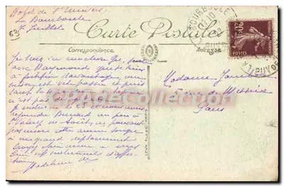 La Bourboule — Most Charlet — LL. — Kolekcja CPAdéCollection — Rewers