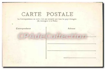 La Bourboule — Jezioro z Przegrody — Auvergne — nr 489 — Rewers
