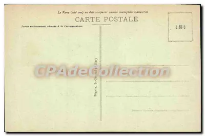 La Bourboule — Le Lac du Barrage — Éditeur Idéal, n° 3060 — Rewers