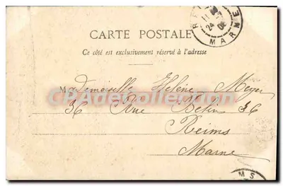 La Bourboule - Katedra — Lib. Bouge-Béat, 21, Rue de l'Écu, Clermont-Ferrand — Rewers