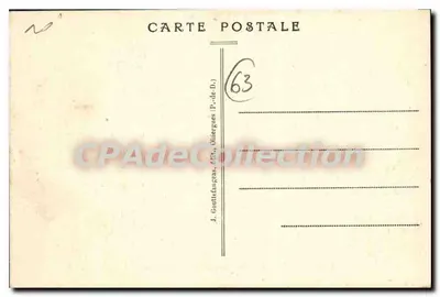 La Bourboule — Zakład Termiczny — G. D'O. - 92 — Rewers