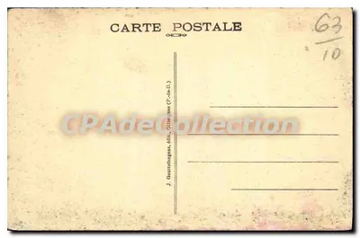 La Bourboule — Quartier kościoła i Funicular — G. D'O. - 1387 — Rewers