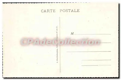 La Bourboule i Le Mont-Dore — Skoczek Plat-à-Barbe — G. D'O. n° 1400 — Rewers