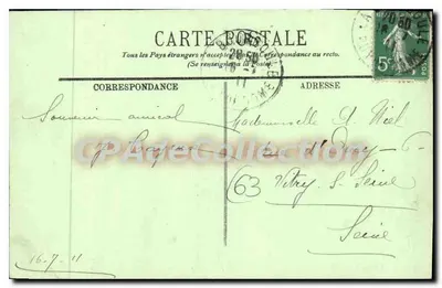 La Bourboule — Źródło Croixat i Źródło Skaliste — LL — Rewers
