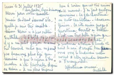 EVIAN-les-BAINS — La Plage (Jacobi, archit.) — L.L. — Reverso