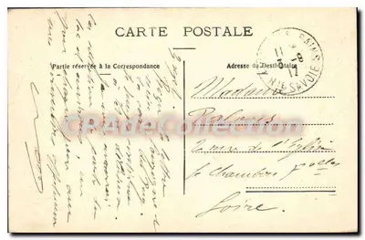 Evian-les-Bains — Vista geral — Coleção Source Cachat, n° 63 — Verso