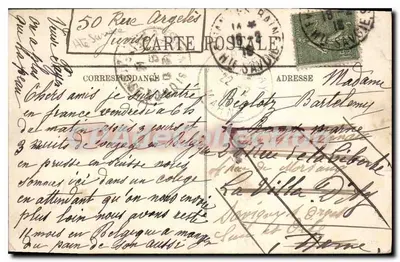 ÉVIAN-LES-BAINS — Vista della Jetée — LL. n°73 — Verso