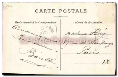 ÉVIAN-LES-BAINS — L'istituzione termale "Bains d'Évian" — Collezione della Fonte Orinante, n°82 — Verso