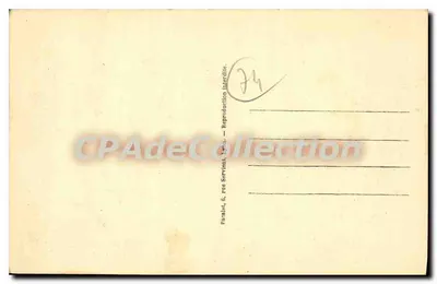 ÉVIAN-LES-BAINS (Alta Savoia) — La buvette Cachat — Editore: CPAdéCollection — Verso