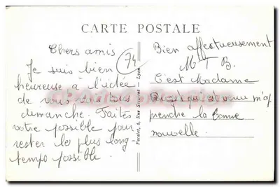 EVIAN-les-BAINS (Alta Savoia) — Vista presa dal lago — P.L. — Verso