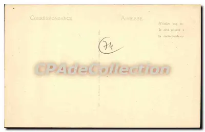ÉVIAN-les-BAINS — Parowóz "Savoie" LL — nr 3027 — Rewers