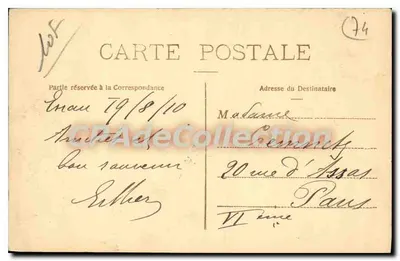 Evian-les-Bains - Algemene uitzicht — Collectie van de Bron Cachau, n°63 — Achterkant