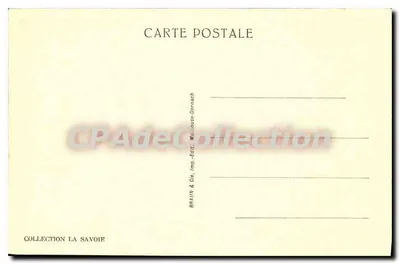 Monument voor de Vijfduizend Repatriés — Evian-les-Bains — Collectie La Savoie, n° 13023 — Achterkant