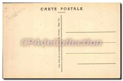 Provins — Cidade Alta. Fossa das Fortificações — Coleção de Arte da Livraria Nova, Provins — Verso
