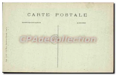 Provins — Torre Quadrada (século XIII) — Maurin, livraria, 44 Rue Hugues-le-Grand, Provins — Verso
