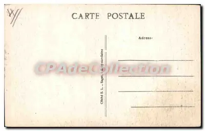 A Torre de César ou Torre do Rei em Provins — Série 41 — Cliché S.L. - Sagent, Sèvres-sur-Sâne — Verso