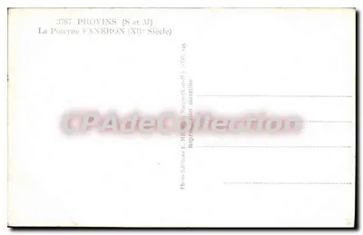 La Potherne - Provins — wydawca E. Mignon, nr 3787 — Rewers