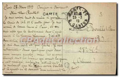Provins — Wieża Cezara — A. Varinot, wydawca — Rewers