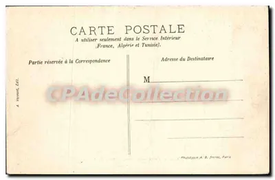 Provins — Miasto Górskie — Widok z Rempart d'Aligre — Rewers