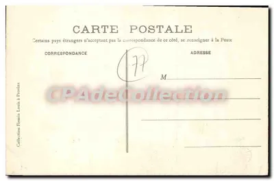 Provins — La Torre detta di Cesare, Donjon dei secoli XI e XII — Collezione Firmin Louis a Provins — Verso