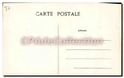 Provins — Wieża Cezara lub Wieża Króla (XII wiek) — Zbiór Georges Tuzier — Rewers