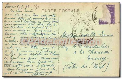 Provins (S.-et-M.) - Torre César - O Domo de São Quiriac — Verso