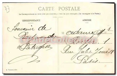 Provins — Ogólny widok — A. Vernant, wyd. — Rewers