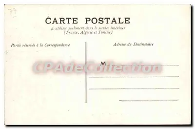 Provins — De Poort Sint-Jean en de Verdedigingswerken — Fototypie A. Rep & Filliette, te Château-Thierry — collectie R. F. — Achterkant