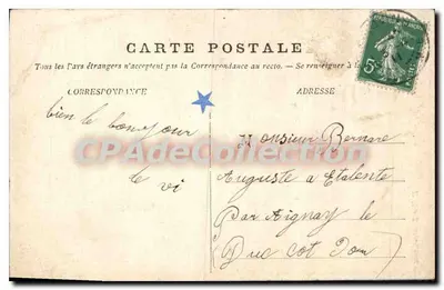 Provins — Iglesia de Santa Cruz — Editor 919 — Reverso
