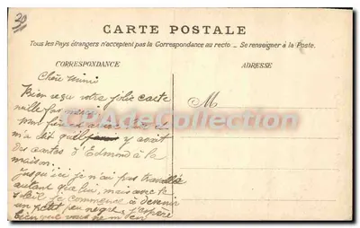 Provins — La Porte de Jouy — wydawca nr 923 — Rewers