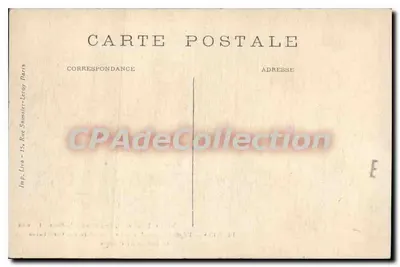 Provins — Hospital Geral, antigo Mosteiro das Cordelières, Claustro do XIIIº século — Mauris, livreiro, 44 Rue Hugues-le-Grand, Provins — Verso