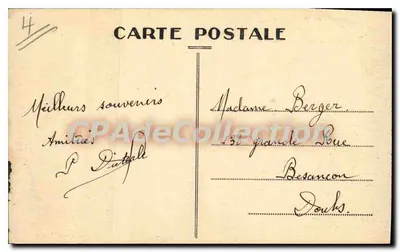 Provins — Kościół Świętego Ayoula — Gotycki styl XII i XIII wieku, retable Piotra Blasseta i Matki Boże Germaina Pilon — Wydawnictwo Georges Tissier — Rewers